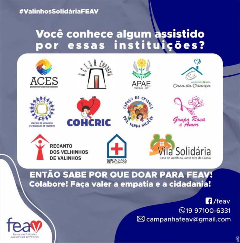 Você conhece algum assistido por essas instituições?