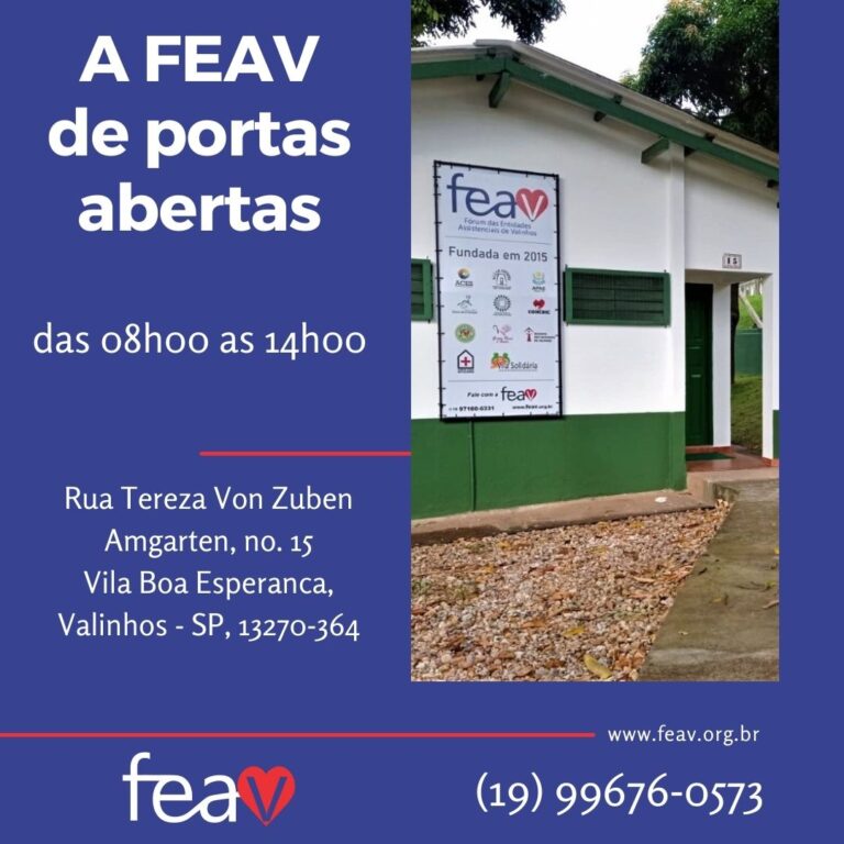 FEAV soma na Campanha de Solidariedade às vítimas do Litoral Norte