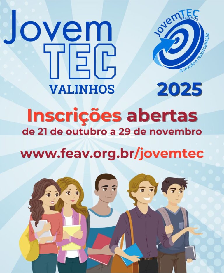 JovemTEC está com inscrições abertas para 2025