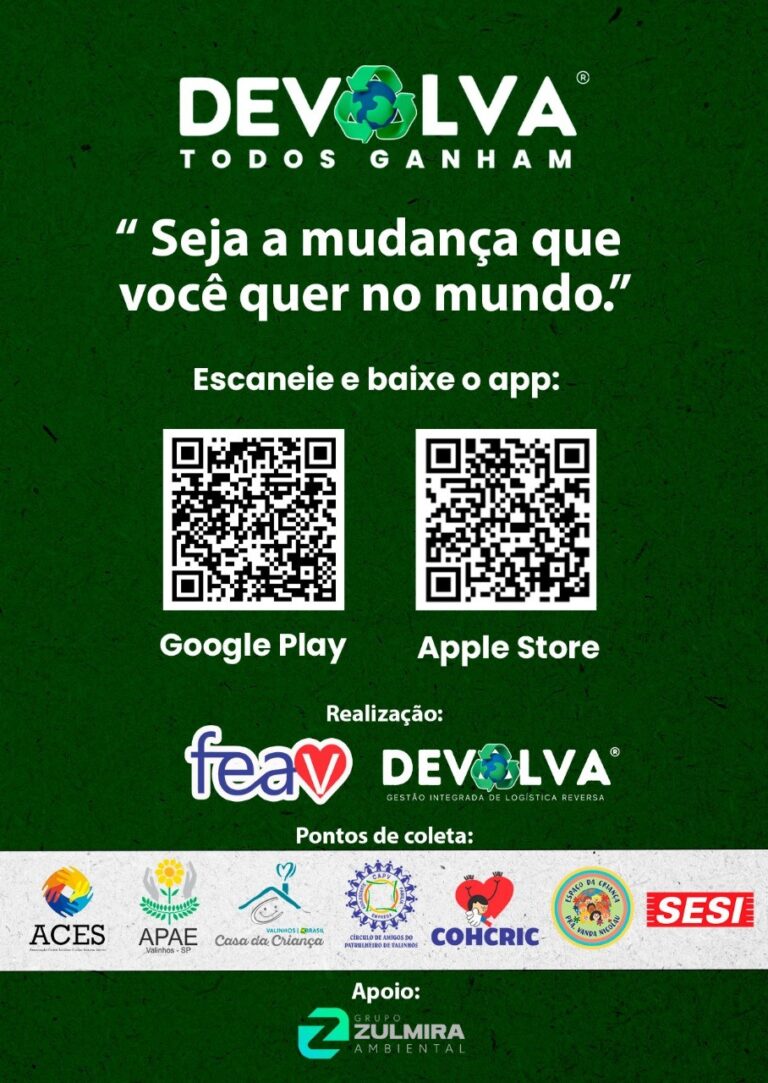 FEAV lança o Projeto DEVOLVA: Campanha de Coleta de Eletrônicos para Preservação Ambiental