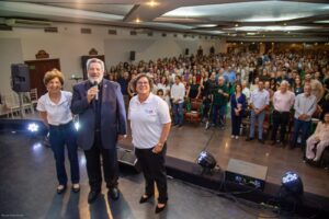 Uma noite inspiradora em Valinhos. Palestra de Mário Sergio Cortella