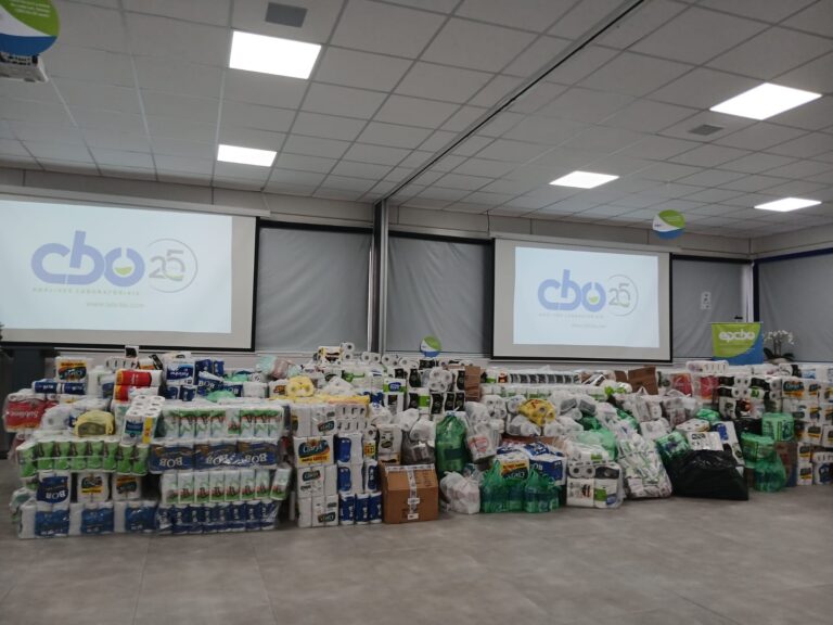 CBO transforma comemoração de 25 anos em uma grande ação de solidariedade. Gincana mobilizou 72 colaboradores e arrecadou produtos que serão destinados a 12 entidades assistenciais de Valinhos