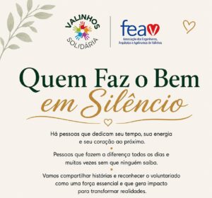 Dia do Voluntário será marcado por homenagens a quem faz o bem em silêncio