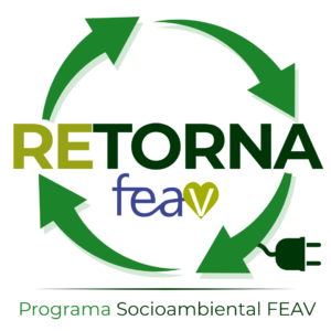 RETORNA FEAV destina 1,4 toneladas de equipamentos eletrônicos para reciclagem
